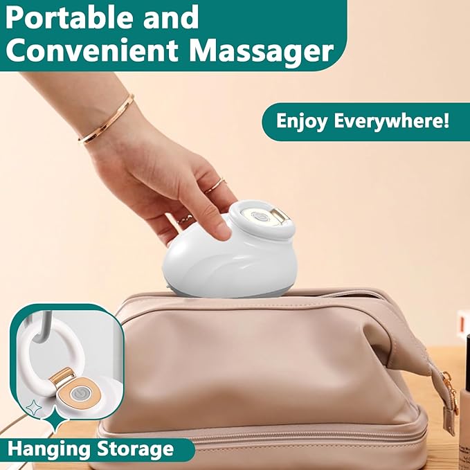 TISSCARE Electric Scalp Massager, Cordless Head Massager Scalp for Hair Growth and Stress Relax, 3 Speed Modes, Waterproof Handheld Portable Head Scratcher for Pet Dog Cat Massage, Gift for Women Men