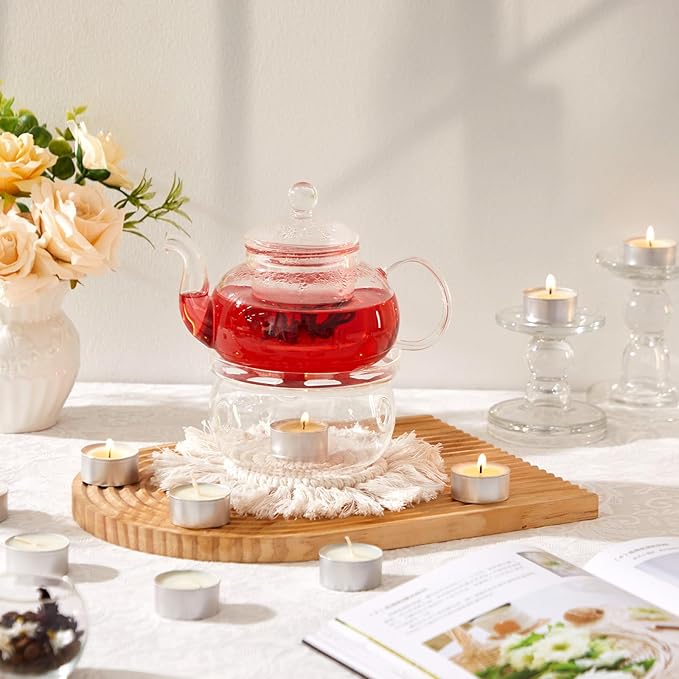 Unscented Palm Tea Lights Candles 200 Pack Bulk, 6 to 7 Hours Long Burning White Tea Lights,Non-Paraffin, Smokeless, Mini Tealight Candles for Wedding, Christmas Lights, Party, Power Outages