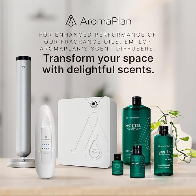 AromaPlan Hotel Scents Bright Sunshine 5 Fl Oz (148ml), Home Luxury Aroma & Hotel Fragrance Diffuser Oil- Hotel Diffuser Oil for Aromatherapy- USA Made, Bigger Bottle, Bolder Aroma & Longer Lasting