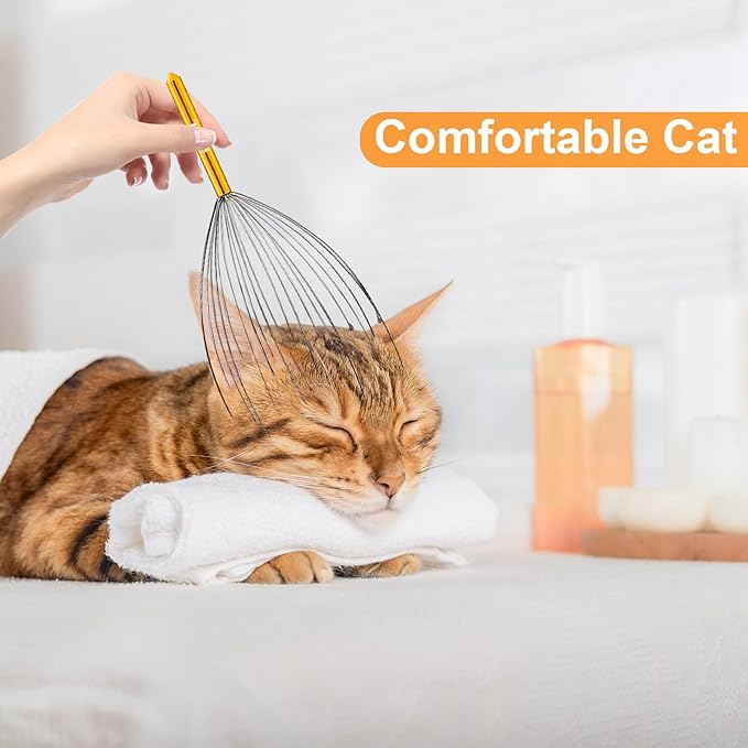 HOFASON 10PCS Scalp Massager Hair Growth 20 Fingers Head Scratcher, Mothers Day Birthday Gifts for Mom, Christmas Bulk Gifts for Women Men, Prizes for Adults, Relaxing for Body Home Office Spa Travel