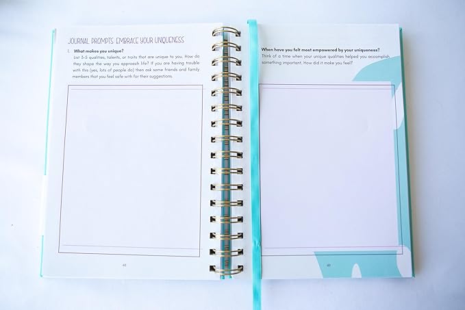 Journals for Women - Inspired to Be Me Journal -Self Care Gifts for Women - Journal with Weekly Intention & Reflection Pages - Gift for Women's Personal Growth & Healing Journey - Includes Inspirational Poem