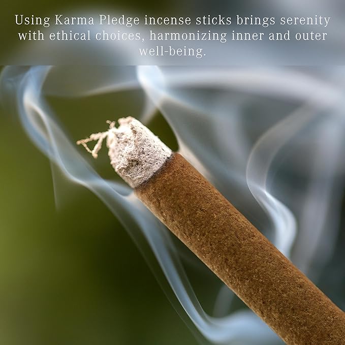 Ocean Salt Incense Sticks, Organic Hand Dipped Incense, Natural Herbs & Aromatic Ingredients, Contain 40 Sticks Inside, Burn Time 45-60 Min, Spiritual Gifts, Incense by Karma Pledge