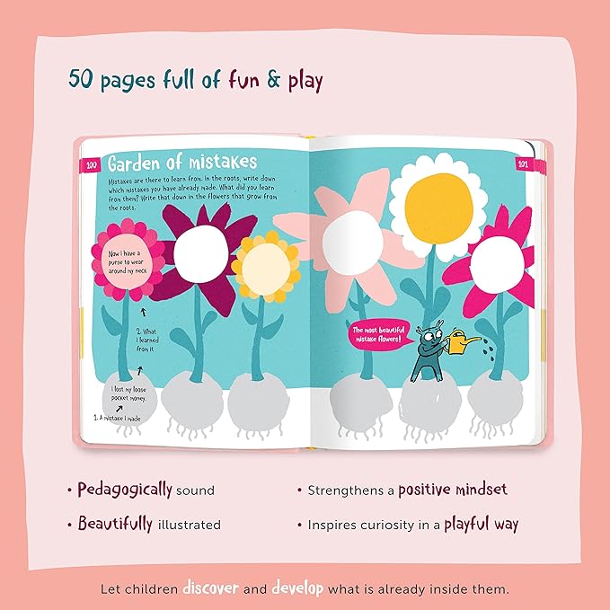6-Minute Kids Diary – Journal for Kids 6-12 to Develop a Happy Self Mindfulness and Positive Habits – Kids Gratitude Journal for Girls & Boys