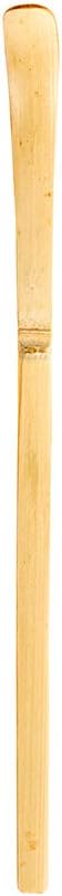 Restaurantware Dojo 6.5 Inch Chashaku Matcha Scoop 1 Hooked Matcha Tool - For Traditional Tea Ceremonies Durable Natural Bamboo Matcha Accessory Measure Green Tea Matcha Powder Sustainable