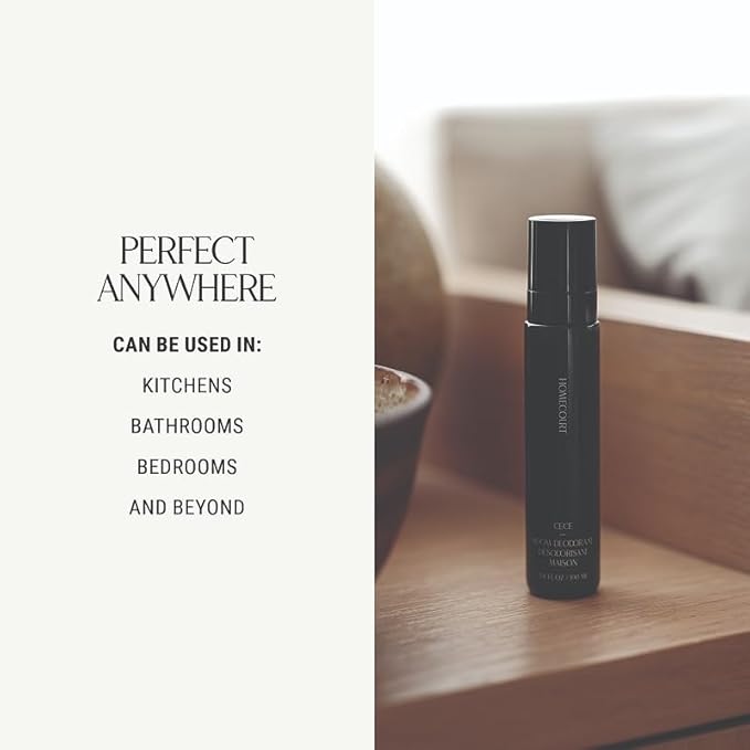 Homecourt Room Deodorant, Natural Room Spray, Fine Fragrance of Apple & Jasmine, For Kitchen, Bathroom & more, Clean Formula, Neroli Leaf, 3.4 oz