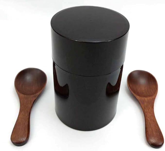 JapanBargain 1906, Wooden Matcha Scoop 4 Inch Cherry Wood Spoon for Green Tea Salt Sugar Spice Japan Style Single Piece