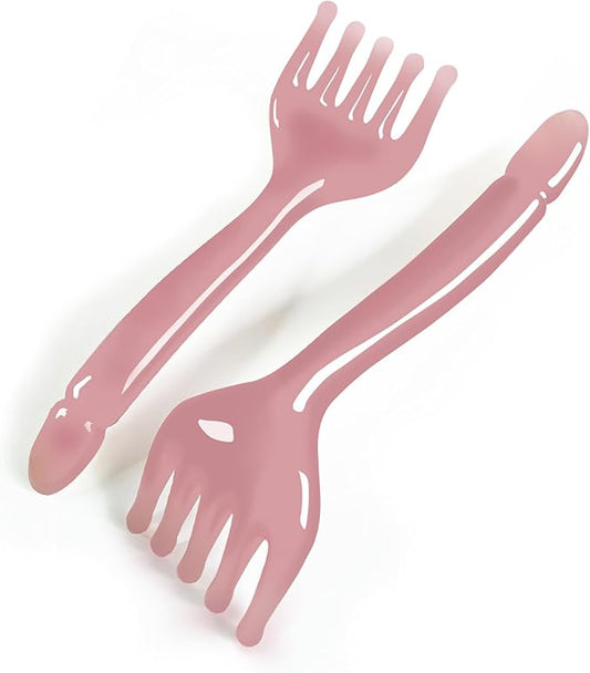 GSHOW Scalp Massager Handheld Comb Resin Relax Massage Tool - Manual Relaxation Tool for Soothing Head Massage - Set of 2