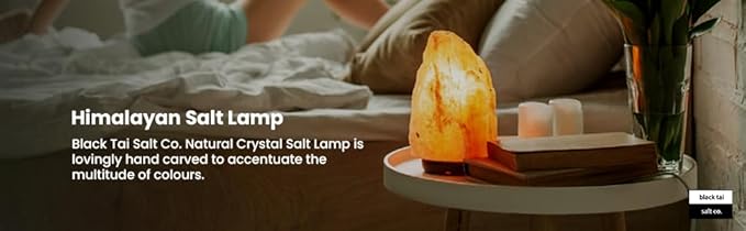 Himalayan Salt Lamp 40-50lbs with Cord – Extra-Large Hand-Carved Salt Rock Lamp for Home & Office Décor – Majestic, Soothing Ambiance Great Gift
