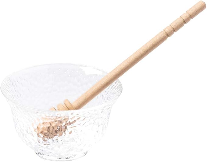 Wooden Honey Mixing Stirrer 10Pcs 6.3Inch Honey Dipper Sticks Honey Spoon