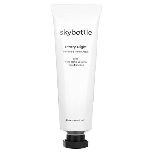 skybottle Hand Cream, Nourishes Very Dry Hands, Korean Hand Lotion, Hand Care for Women & Men, Perfumed with Ylang Ylang, Jasmine, Musk Scent with Shea Butter, 1.7 Fl. Oz