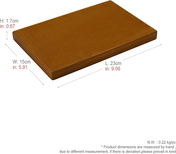 Oirlv Solid Wood Small Jewelry Tray Trade Showcase Countertop Jewelry Display Trays Rectangle Vanity Plate(Creamy-White, Small)