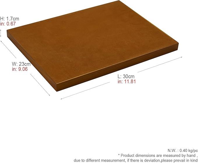 Oirlv Solid Wood Flat Jewelry Tray, Rectangle Jewelry Display Tray, Drawer Dresser or Nightstand Organizer, Microfiber Valet Plate, Catchall Plate(Creamy-White, Large)