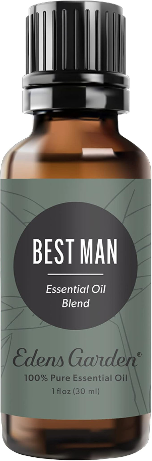 Edens Garden Best Man Essential Oil Blend- 100% Pure Premium Grade, Undiluted, Natural, Therapeutic, Aromatherapy, The Best for Skin, Candle, Humidifiers 30 ml (1 fl oz)