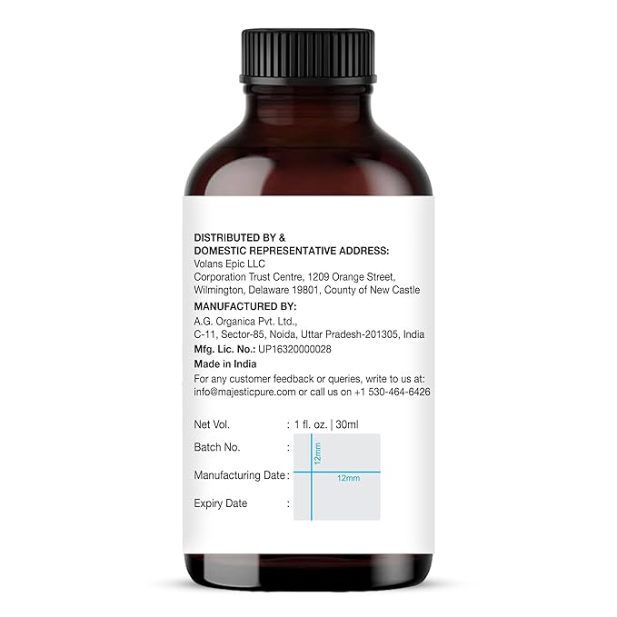 Majestic Pure Citrus Essential Oil Blend | 100% Pure & Natural for a Joyful, Positive Aroma | Pink Grapefruit, Orange, Spearmint, Lemon Essential Oil for Diffusers & Aromatherapy | 1oz