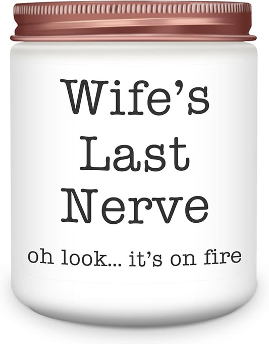 Homsolver Gifts for Wife from Husband, Wedding Birthday, Mothers Fathers Day,Christmas, Anniversary, Valentines, Romantic Scented Candles