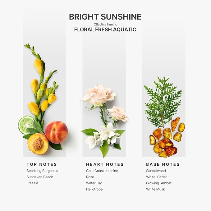 AromaPlan Hotel Scents Bright Sunshine 5 Fl Oz (2 Pack), Luxury Aroma & Hotel Fragrance Diffuser Oil- Hotel Diffuser Oil for Aromatherapy- USA Made, Bigger Bottle, Bolder Aroma & Longer Lasting