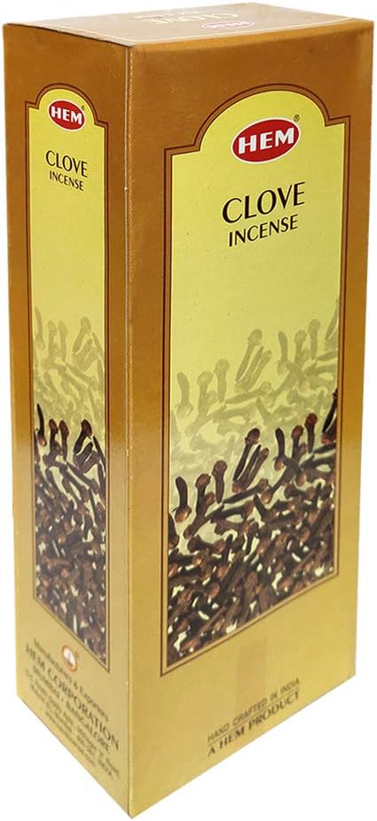 Clove Incense Sticks and Incense Stick Holder Bundle Insence Insense Hem Incense Sticks