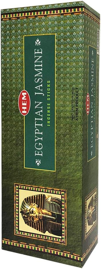 Egyptian Jasmine Incense Sticks and Incense Stick Holder Bundle Insence Insense Hem Incense Sticks