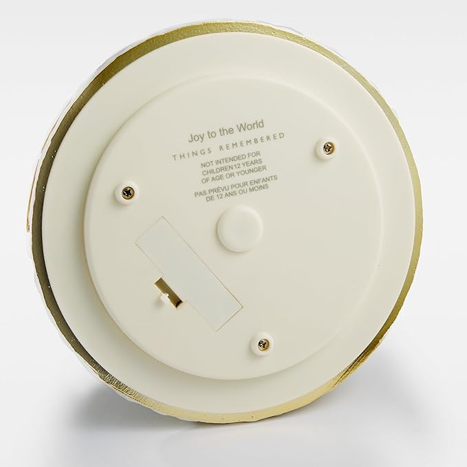 THINGS REMEMBERED Engraved Light Up Colorful Village Musical Snow Globe, Plays Joy to The World Music, Beautiful and Unique Christmas Decor(Free Customization)