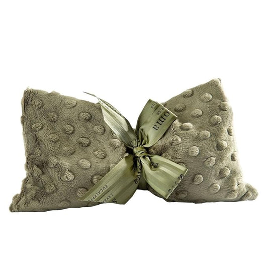 Eucalyptus Spa Mask by Sonoma Lavender, Heatable/Chillable Aromatherapy with Eucalyptus and Lavender Infused Flaxseed Insert, Eye Compress for Stress Relief with Removable and Washable Cover.