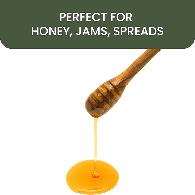 Teak Wood Honey Dipper | Wooden Spoon for Honey