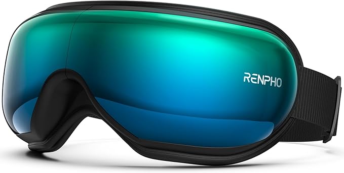 RENPHO Eyeris 1 Eye Massager with Heat, Birthday Gifts Eye Mask for Mom Dad Women Men Her Him, Smart Sleep Mask with Voice for Relax, Reduce Strain