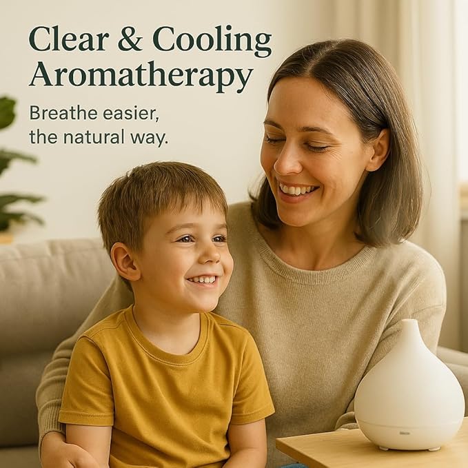 Eucalyptus Globulus Essential Oil by One Arome | Crisp Herbal Scent for Diffusers, Massage (Dilute), Cleaning & Linen Refresh | Pure, Undiluted, Steam-Distilled (0.34 Fl Oz)