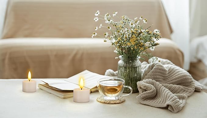 Rechargeable Tea Lights flameless Candles with Timer and Remote,led Votive Candles Battery Operated-Flickering Realistic,for Room,Retirement Party,Wedding Decor,Christmas (12 Pack)