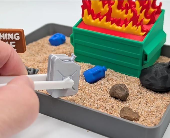 Dumpster Fire Zen Garden