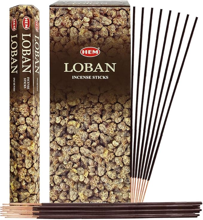 Loban Incense Sticks and Incense Stick Holder Bundle Insence Insense Hem Incense Sticks