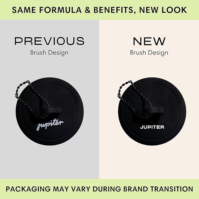 Jupiter Scalp Exfoliator - Scalp Massager Tool for Wet & Dry Hair - Ergonomic Detangler Brush - Dandruff Comb & Scrub to Remove Dandruff & Buildup and Support Circulation - Black