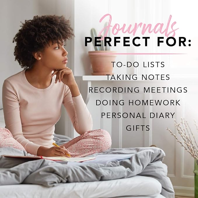 Graphique Designer Notebooks - Lemons - Spiral Bound Writing Journals for Offices, Schools, Classrooms, and More - Hard Cover with 160 Ruled Pages (6.25" x 8.25")