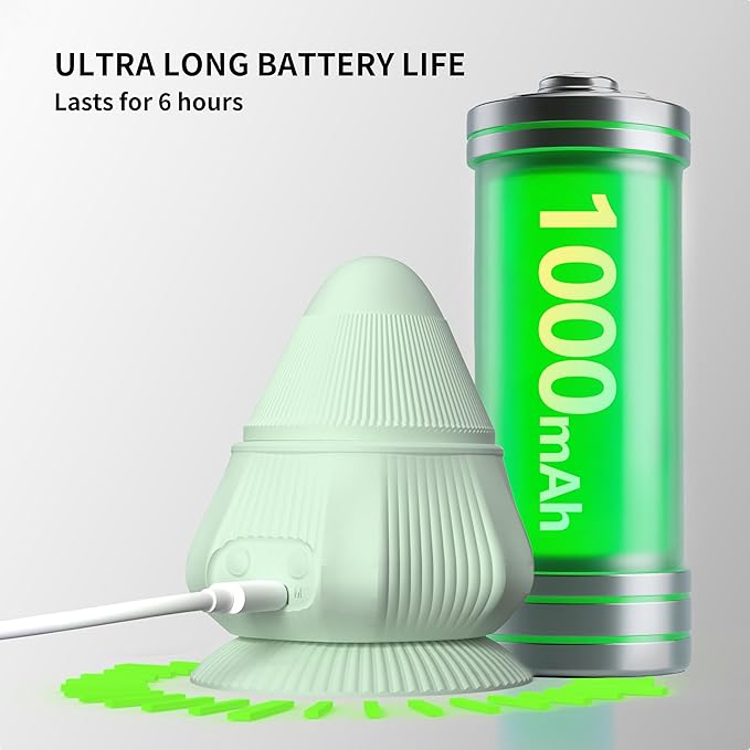 PROIRON Massage Ball with Suction Cup Pinpoint Deep Tissue Muscle Knot & Sore Relief, Vibration & Heating Trigger Point Massage Tool for Back Neck, Self-Massage Tool,4 Massage Heads