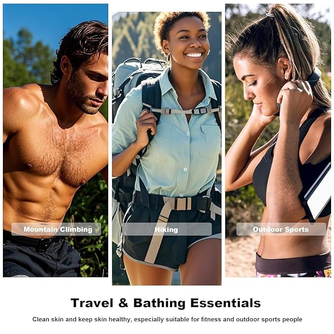 Korean Exfoliating Mitt, Exfoliating Glove, 3 Pack Viscose Fiber Body Scrub Gloves, Dead Skin Remover for Smoother Skin, Self-Tan Prep and Removal, Black