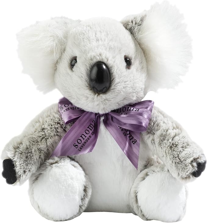 Sonoma Lavender Microwaveable Aromatherapy Pillow Filled with Lavender, Plush Koala, Lavender Scented with Removable Washable Cover, Kalee The Koala