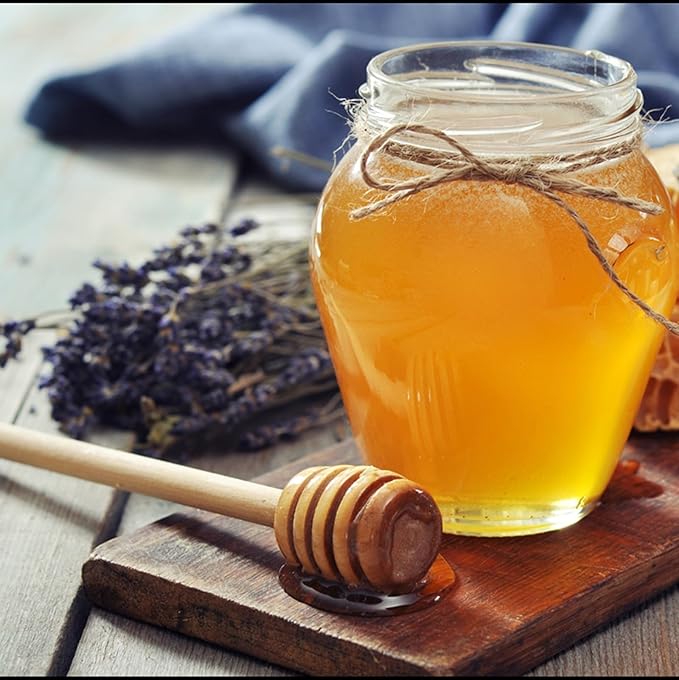 Wooden Honey Dipper Stick Collecting Dispensing Drizzling Jam Portable Wedding Party (15cm, 20)