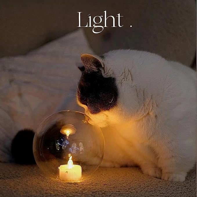 48 Pack Flameless Tea Lights - Battery Operated Crystal LED Tealight & Votive Electric Fake Candles for Valentines & Christmas