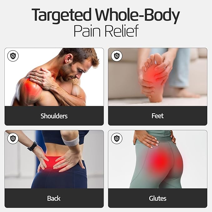 Logest Foot Massage Rollers and Balls for Trigger Point Therapy, Injury Rehabilitation & Deep Tissue Massage - 5-Piece Set – Massage Roller, Lacrosse Ball, Peanut Roller, Two Spike Balls