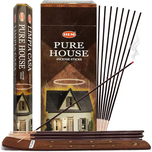 Pure House Incense Sticks And Incense Stick Holder Bundle Insence Insense Hem Incense Sticks