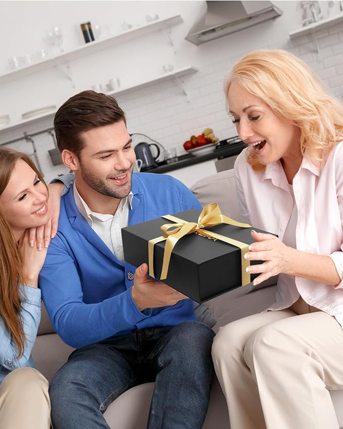 Crystals and Healing Stones Set with Orgonite Pyramid - (2-2.5 inch) Large 7 Chakras Stones, Positive Energy Healing Stones for Meditation Spiritual Protection, Christmas Birthday Gifts for Women