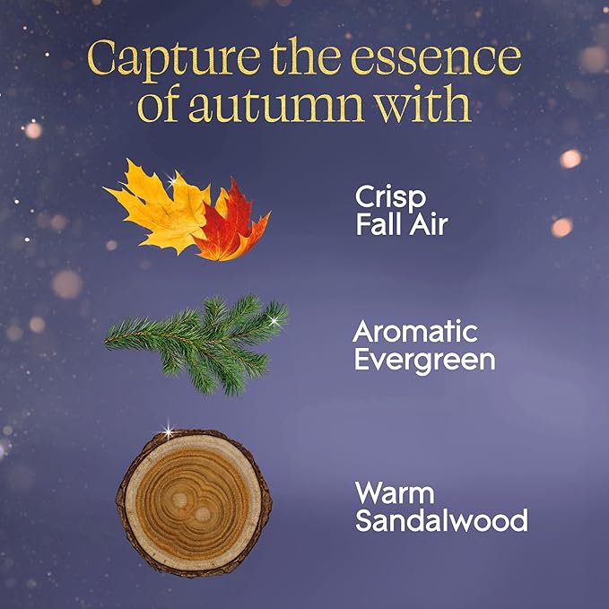 Glade Automatic Spray Refill, Embers & Sandalwood, Scented Air Freshener for Home and Bathroom, 6.2 Oz