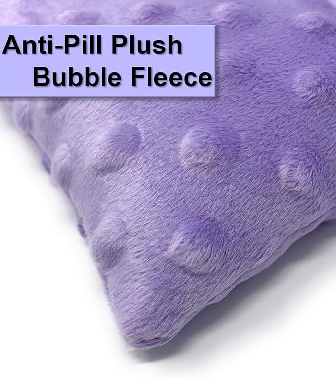 Lookix Lavender Eye Pillow- a Natural Soothing Hot & Cold Aromatherapy Eye Mask for Yoga, Meditation, Relaxation (Lavender)