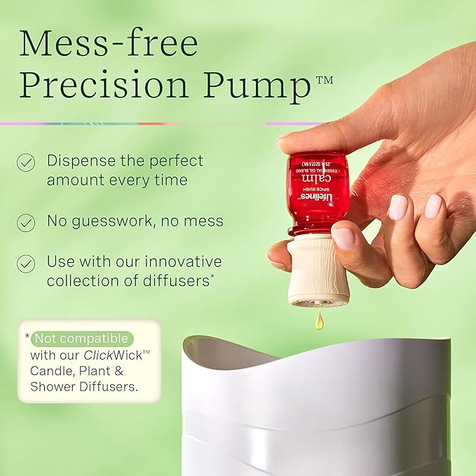 Lifelines Essential Oil Blends, 5-Pack Discovery Set - Blended Essential Oils with Precision Pump for Aromatherapy Diffusers - Long-Lasting Scented Fragrance - Joy, Calm, Focus & Energy Blends