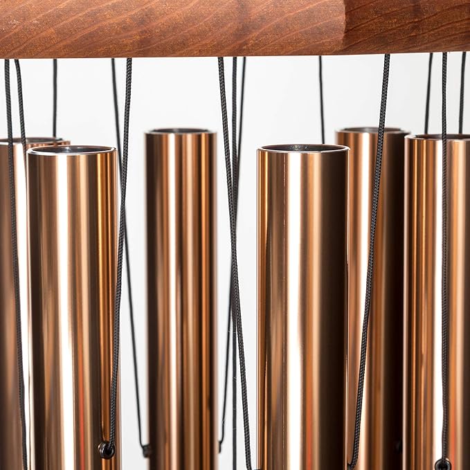 In Loving Memory 42-inch Windchime, Bronze w/The Lord Bless You and Keep You…