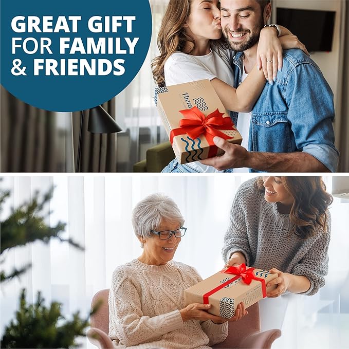 TheraFlow Wooden Foot Massager for Neuropathy, Heel Pain and Targeted Plantar Fasciitis Relief | Deep Tissue and Feet Massage for Relaxation | Reflexology Tool for Planters Facetious Relief