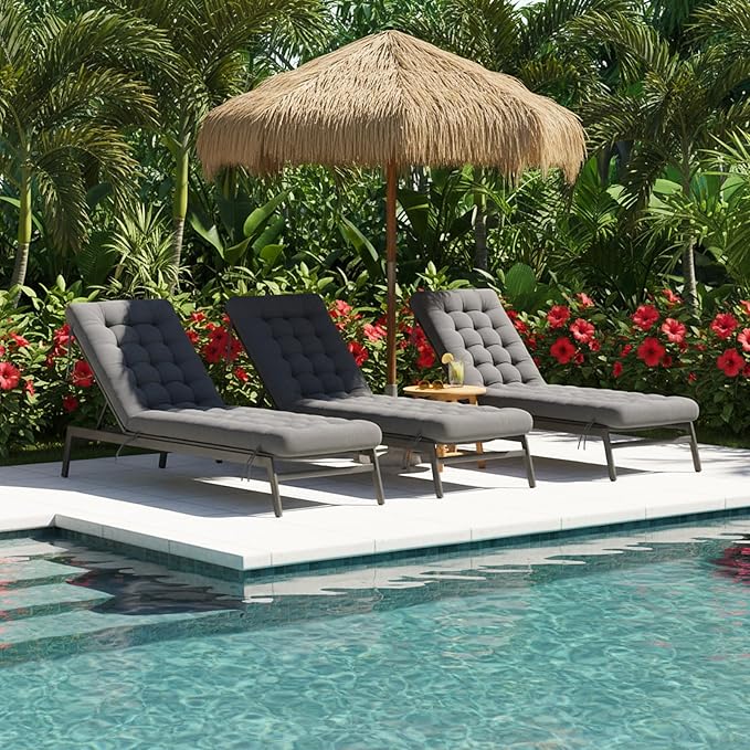 Long Floor Cushion Large Floor Cushion with Brushed Cotton 74.8 x 27.5 x 3.15 in Jumbo Lounger Pillow for Outdoor Indoor Bay Window Meditation Yoga Reading Sleeping (Dark Gray)