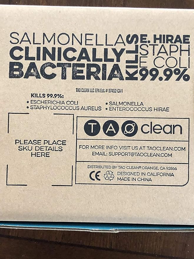 Tao Clean Ona Diamond Orbital Facial Brush and Cleansing Station – Robin's Egg Blue – Electric Face Cleansing Brush with Ergonomic Handle, Dual Speed Settings, 2 Piece Set, (BA-0201-RBE-US)