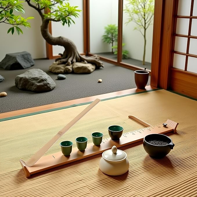 Matcha Scoop Bamboo, Bamboo Matcha Scoop Japanese Chashaku Hooked Green Tea Spoon 18cm Tea Ceremony Utensils for Tea Lover, Tea Scoops, Coffee, Tea and Espresso