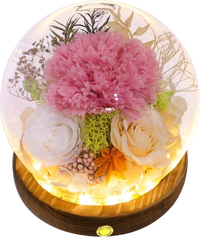 Valley of Rain & Forest Long-Lasting Real Flowers, Unique Floral Gift for You to Send Love for All Occasions, for Indoor Decoration (Pink Carnation, White & Yellow Roses arrangement)