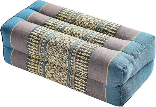 Zafuko Yoga & Meditation Cushion - Organic Water-Resistant Kapok Filling, Meditation Cushion, Soft Yoga Prop